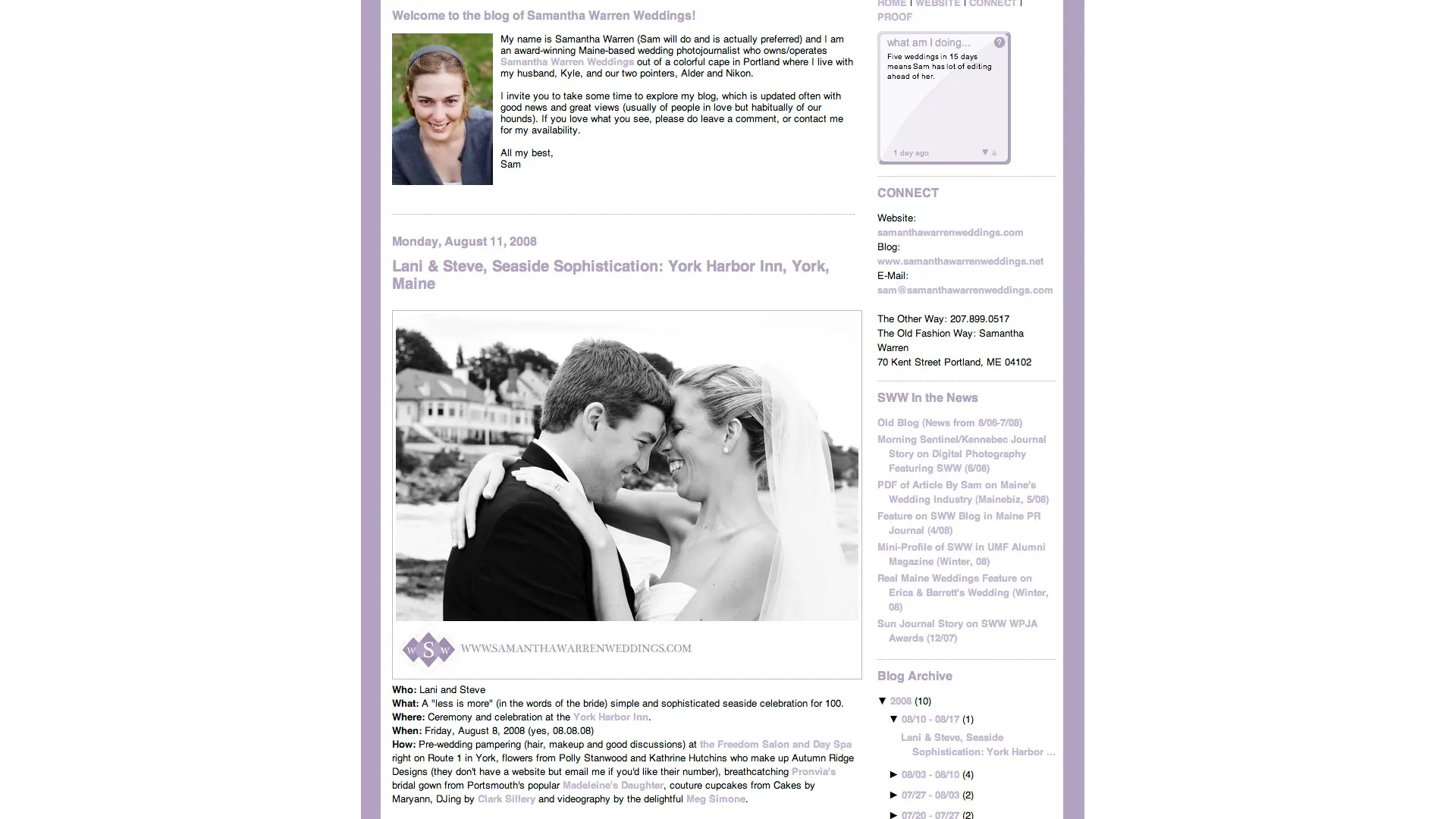 Maine Wedding Testimonial