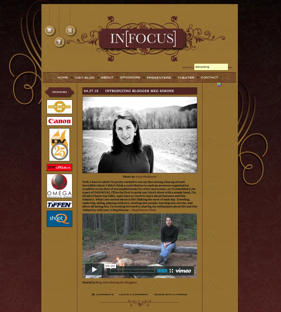 Filmmaker Education: IN[FOCUS] Blogger