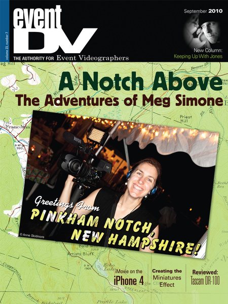 Meg Simone Wedding Films Featured in EventDV Magazine