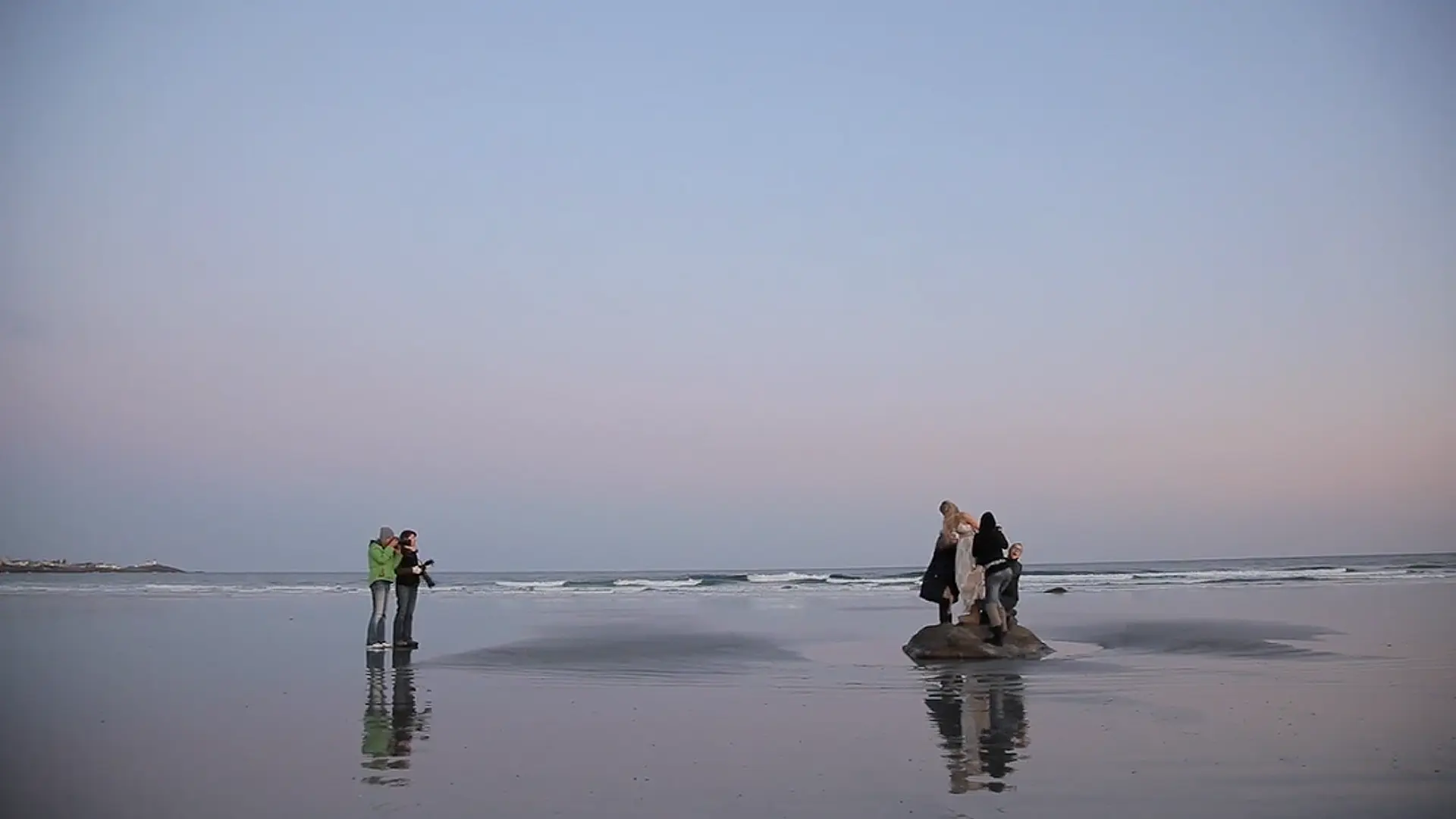 York Beach, WellWed Magazine Behind The Scenes, Spring Summer 2012