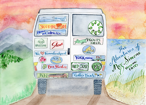 2017 Wedding Map by El’s Cards