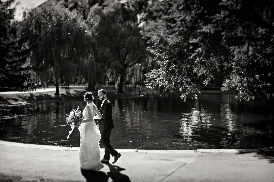 Boston Public Library Wedding Film of The Real Schmoopy