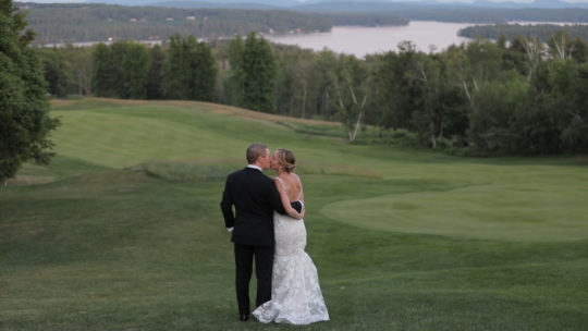 Bald Peak Colony Club Wedding of High School Sweethearts