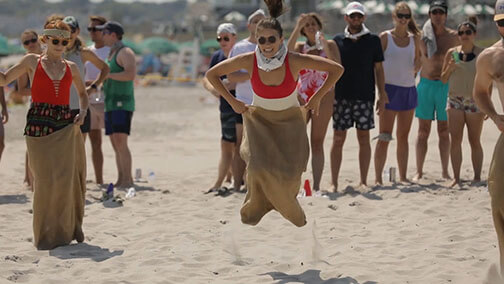 Narragansett RI Wedding Film with Memorable First Dance and Parachuting Ring Bearer
