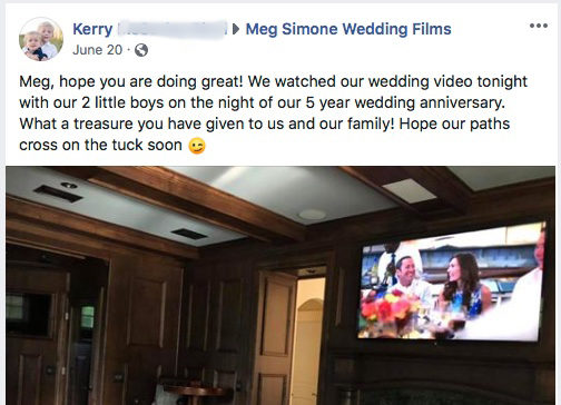 A Wedding Film is a Family Heirloom