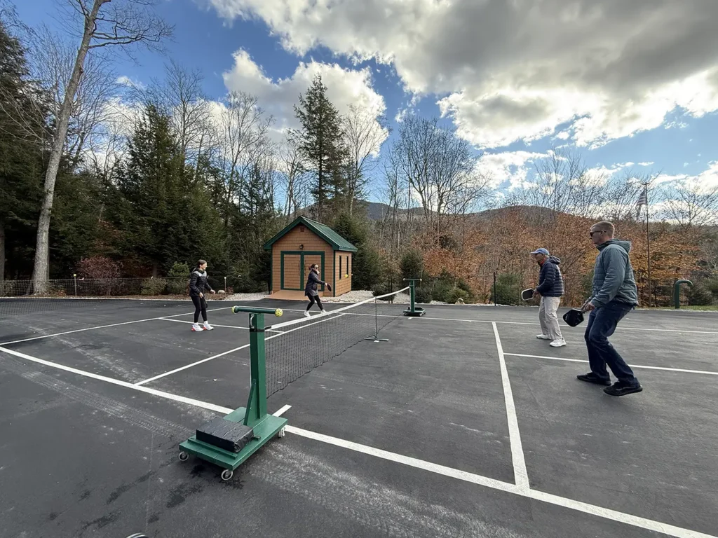 Pickleball in the White Mountains