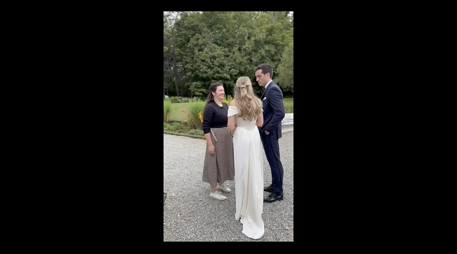 working with wedding content creator mavinhouse events - Meg Simone Films